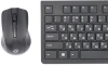 Клавиатура + мышь Оклик 250M клав:черный мышь:черный USB беспроводная slim (997834)