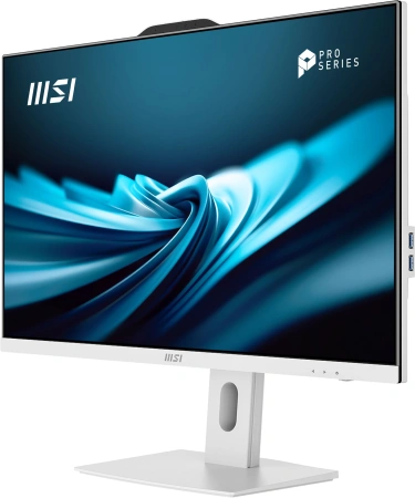 Моноблок MSI Pro AP272P 14M-650XRU 27" Full HD i3 14100 (3.5) 8Gb SSD512Gb UHDG 730 noOS GbitEth WiFi BT 120W клавиатура мышь Cam белый 1920x1080