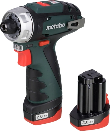 Дрель-шуруповерт Metabo PowerMaxx BS Basic аккум. патрон:быстрозажимной (кейс в комплекте) (600080500)