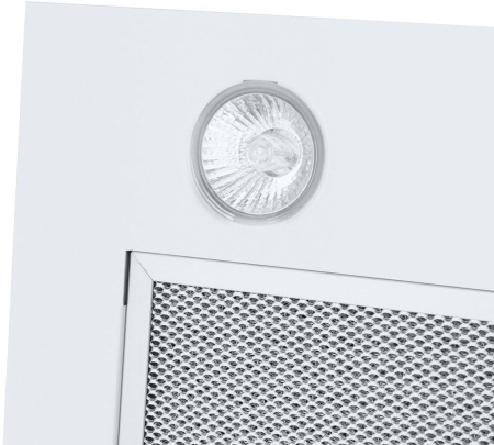 Вытяжка встраиваемая Maunfeld Crosby Singl 5028 белый управление: кнопочное (1 мотор)