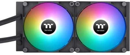 Система водяного охлаждения Thermaltake TH280 V2 Ultra ARGB Soc-AM5/AM4/1200/1700/1851 черный 4-pin 34.7dB Al+Cu LCD Ret (CL-W385-PL14SW-A)
