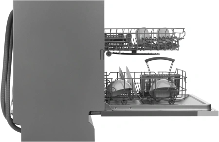 Посудомоечная машина встраив. Hyundai HBD 440P 2100Вт узкая серебристый/белый