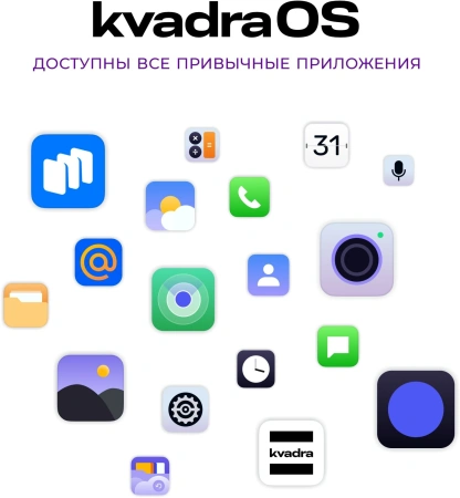 Планшет Kvadra TS11.02-2111-21 (2.4) 8C RAM6Gb ROM128Gb 10.95" IPS 2000x1200 4G 1Sim KvadraOS серый 13Mpix 5Mpix BT WiFi microSD 256Gb 9000mAh 8hr