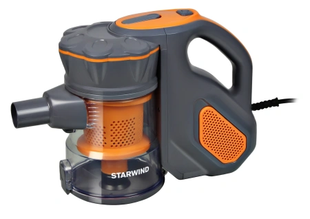 Пылесос ручной Starwind SCH1320 1000Вт оранжевый/серый