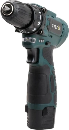 Дрель-шуруповерт Zitrek Green 12V Plus аккум. патрон:быстрозажимной (085-1013)