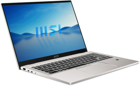 Ноутбук MSI Prestige 16Evo A13M-413XRU Core i7 13700H 16Gb SSD1Tb Intel Iris Xe graphics 16" IPS QHD+ (2560x1600) Free DOS silver WiFi BT Cam (9S7-159222-413)