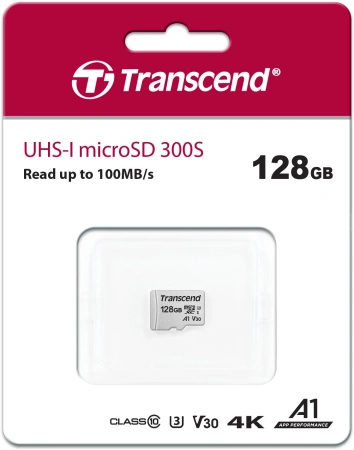 Флеш карта microSDXC 128Gb Transcend TS128GUSD300S w/o adapter