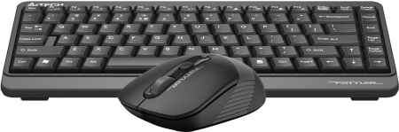 Клавиатура + мышь A4Tech Fstyler FGS1110Q клав:черный/серый мышь:черный/серый USB беспроводная Multimedia