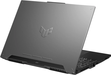 Ноутбук Asus TUF Gaming A15 FA507NVR-LP118 Ryzen 7 7435HS 32Gb SSD512Gb NVIDIA GeForce RTX4060 8Gb 15.6" IPS FHD (1920x1080) noOS grey WiFi BT Cam (90NR0JK5-M006X0)