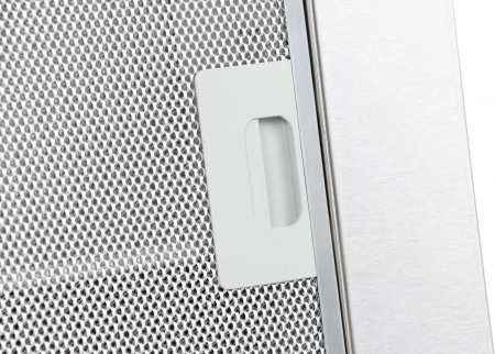 Вытяжка встраиваемая Elikor Интегра Glass 50Н-400-В2Д нержавеющая сталь/стекло белое управление: кнопочное (1 мотор)