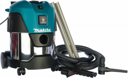Строительный пылесос Makita VC2012L 1000Вт (уборка: сухая/влажная) зеленый