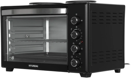 Мини-печь Hyundai MIO-HY099 45л. 1600Вт черный