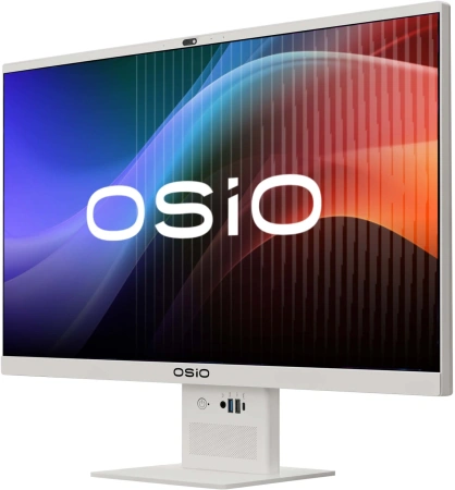 Моноблок Osio BaseLine B240i-018w 23.8" Full HD i5 1235U (1.3) 16Gb SSD512Gb Iris Xe без ОС GbitEth WiFi BT 84W Cam белый 1920x1080 (RUS)