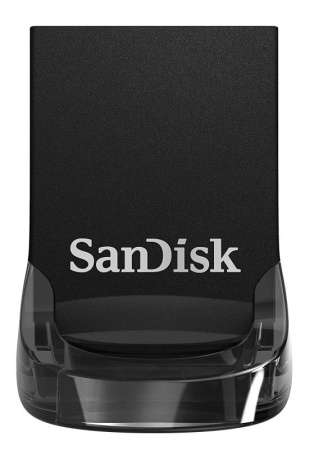 Флеш Диск Sandisk 256Gb ULTRA FIT SDCZ430-256G-G46 USB3.1 черный