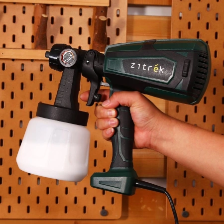 Краскопульт Zitrek ZKSG600 600Вт бак:1000мл 500мл/мин