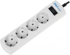 Сетевой фильтр Pilot mini 5м (4 розетки) белый (коробка)
