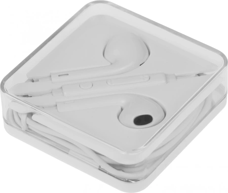 Гарнитура вкладыши Hoco M55 1.2м белый проводные