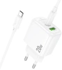 Сетевое зар./устр. Hoco CS54A Surplu 20W 3A (PD+QC) USB-A/Type-C универсальное белый (31532)