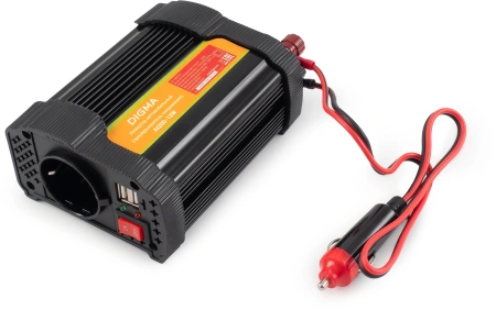 Автоинвертор Digma AI200-12W 200Вт