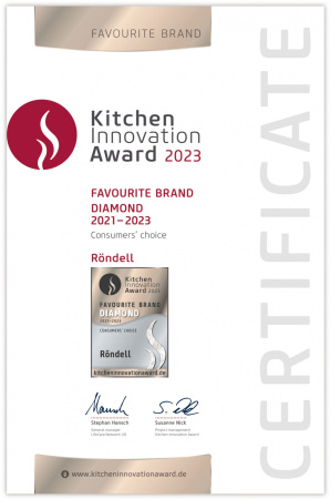 Набор ножей кухон. Rondell Urban (1011-RD-01) компл.:3шт черный/красный