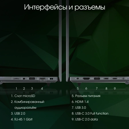 Ноутбук Digma Pro Fortis M i3 1005G1/16Gb/SSD512Gb/17.3"/IPS/FHD/W11Pro/grey/5500mAh