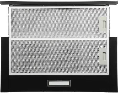 Вытяжка встраиваемая Hyundai HBH 6235 BG черный управление: кулисные переключатели (1 мотор)