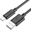 Кабель Hoco X88 Gratified X88 GRATIFIED TYPE-C USB-A-USB Type-C 1м черный