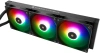 Система водяного охлаждения Thermalright Core Vision 360 ARGB Soc-AM5/AM4/1200/1700/1851 черный 4-pin 27.7dB Al LCD Ret (C-VISION-360-BL-ARGB)
