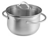Кастрюля Polaris Solid-20C 3.5л. d=20см (с крышкой) серебристый (15132)