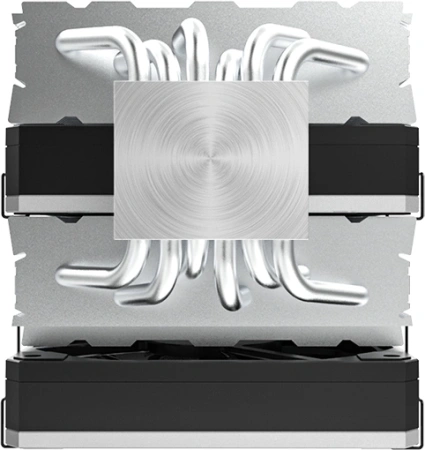 Устройство охлаждения(кулер) Montech Metal DT24 Base Soc-AM5/AM4/1200/1700/1851 черный 4-pin 26dB Al+Cu 270W 1530gr Ret