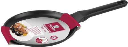 Сковорода блинная Rondell Zeita Neu RDA-1368 круглая 24см покрытие: TriTitan ручка несъемная (без крышки) черный