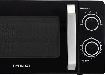 Микроволновая Печь Hyundai HYM-M2052 20л. 700Вт черный/серебристый