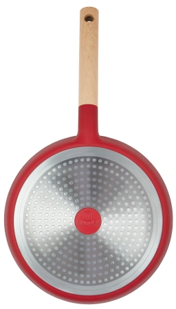 Сковорода Rondell Red Edition RDA-1006 круглая 28см покрытие: Xylan Plus ручка несъемная (без крышки) красный