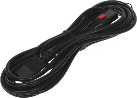 Шнур питания Lanmaster LAN-PP13L/14-5.0-BK C13-С14 проводник.:3x0.75мм2 5м 220В 10А черный