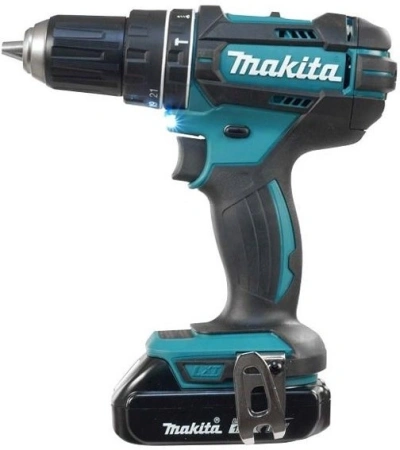 Дрель-шуруповерт Makita DHP482SYE аккум. патрон:быстрозажимной (кейс в комплекте)