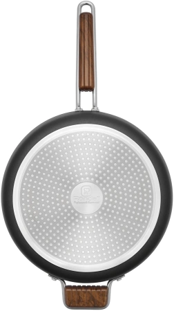 Сотейник Rondell Fjord RDA-1799 d=28см (с крышкой) черный