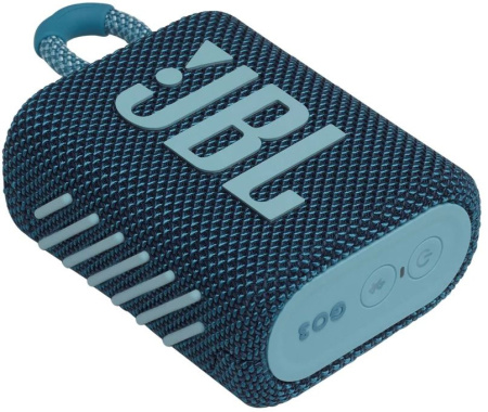Колонка порт. JBL GO 3 синий 4.2W 1.0 BT 10м (JBLGO3BLU)