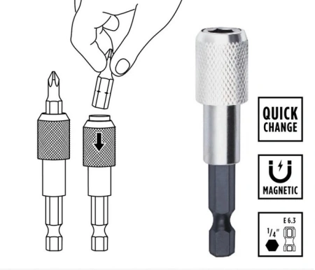 Набор бит Einhell 118693 универсал. (32пред.) для шуруповертов