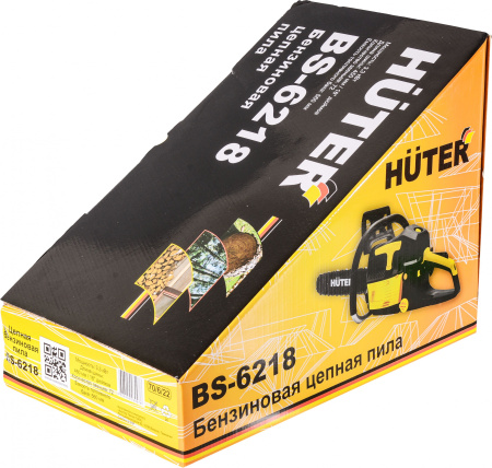 Бензопила Huter BS-6218 3300Вт 4.5л.с. дл.шины:18" (45cm) (70/6/22)