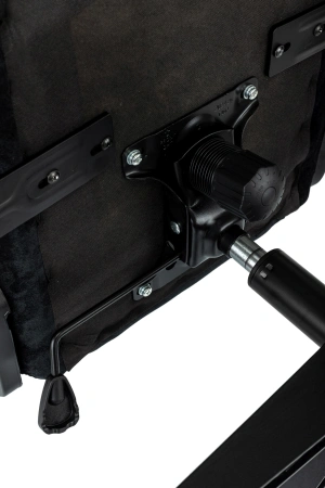 Кресло игровое Zombie Ghost Fabric черный Light-20 крестов. пластик