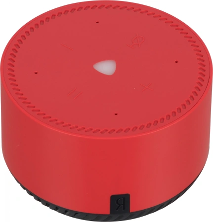 Умная колонка Yandex Станция Лайт голос.п.:Алиса красный 5W 1.0 BT 10м (YNDX-00025R)