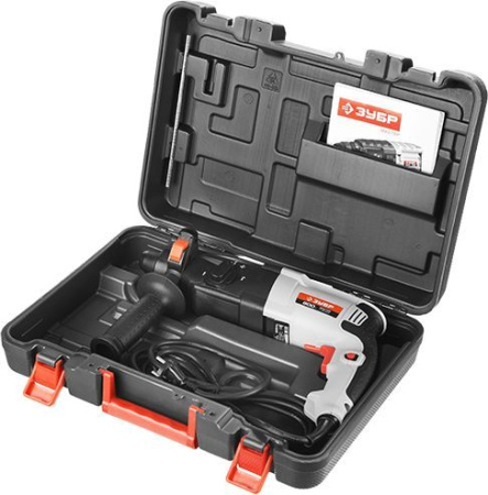 Перфоратор Зубр П-26-800 патрон:SDS-plus уд.:3Дж 800Вт (кейс в комплекте)