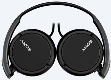 Гарнитура накладные Sony MDR-ZX110AP 1.2м черный проводные оголовье (MDR-ZX110AP/B)