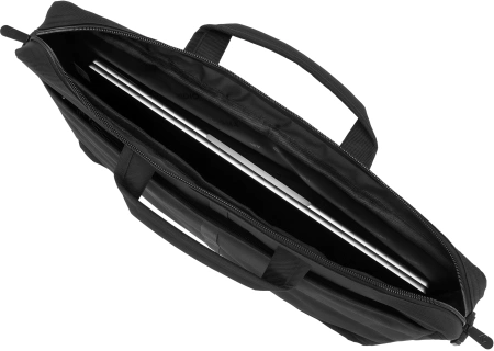Сумка для ноутбука 17" Digma W-210 черный полиэстер (W210BK)