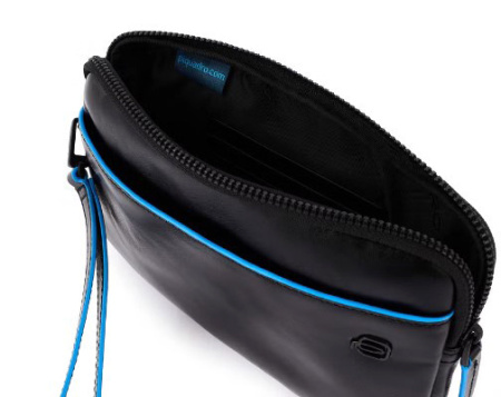 Клатч Piquadro Blue Square Revamp AC5946B2VR/N черный натур.кожа