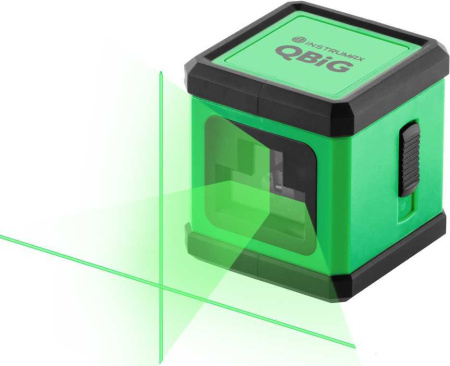 Уровень лазер. Instrumax QBiG 535кл.лаз. 2нм цв.луч. зеленый (IM0126)