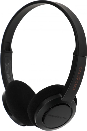 Наушники с микрофоном Creative Jam V2 черный накладные BT оголовье (51EF0950AA000)