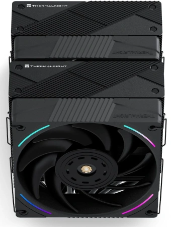 Устройство охлаждения(кулер) Thermalright Phantom Spirit 120 EVO ARGB Soc-AM5/AM4/1200/1700/1851 черный 4-pin 27dB Al+Cu 765gr Ret (PS120-EVO)