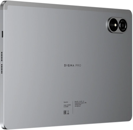 Планшет Digma Pro Quantum T606 (1.6) 8C RAM6Gb ROM128Gb 11" In-Cell 1280x800 4G 2Sim Android 14 серый 13Mpix 5Mpix BT WiFi microSD 2Tb 7000mAh