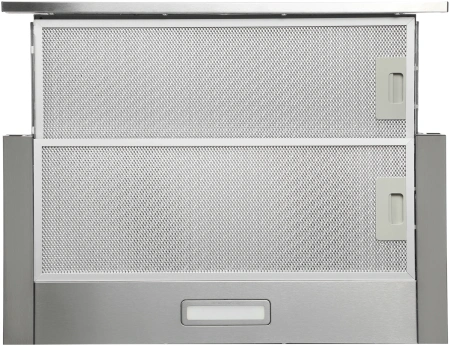 Вытяжка встраиваемая Hyundai HBH 6230 IX нержавеющая сталь управление: кулисные переключатели (1 мотор)